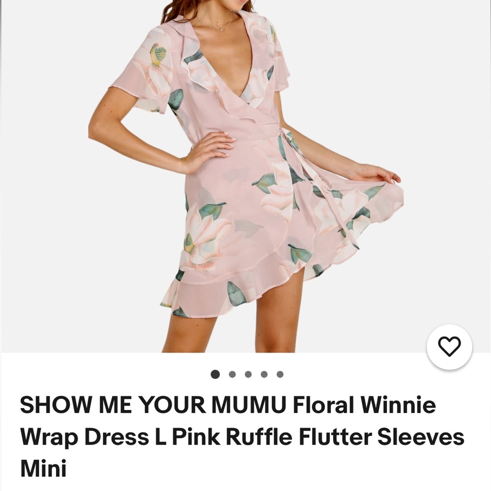 Show me your MuMu Floral Wrap Dress size small